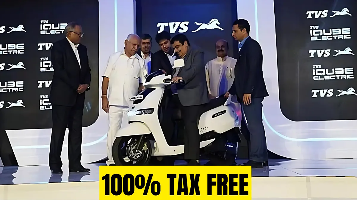 TAX Free TVS iQube